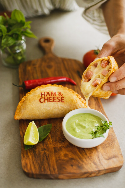 Ham & cheese empanada
